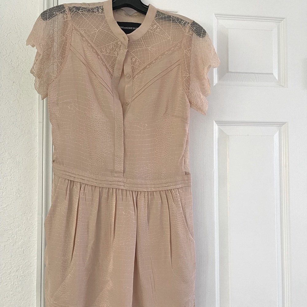 Zadig & Voltaire Delux silk dress - xs. New & never worn but no tags.